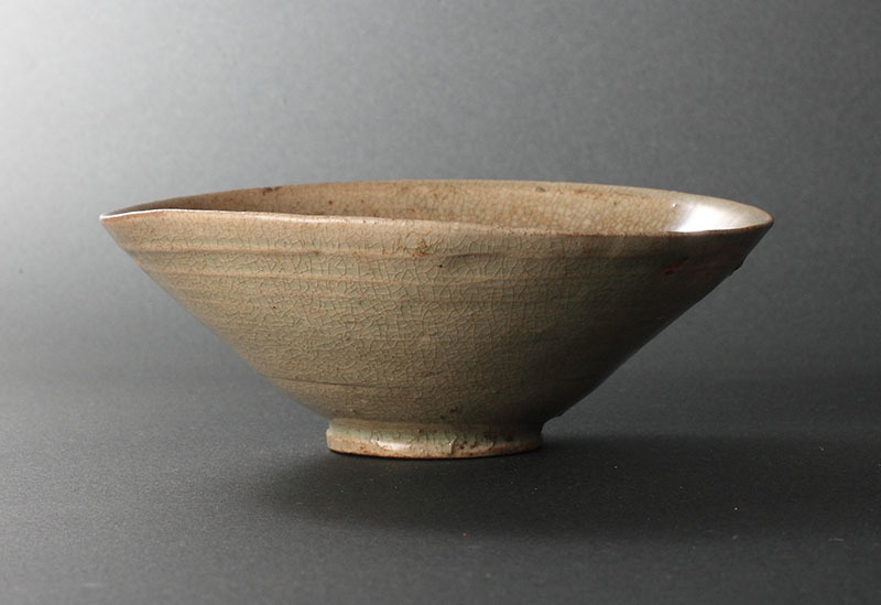 お得，新作登場 高麗青磁茶碗(茶道具 高麗茶碗 高麗青磁 青磁碗 朝鮮美術)
