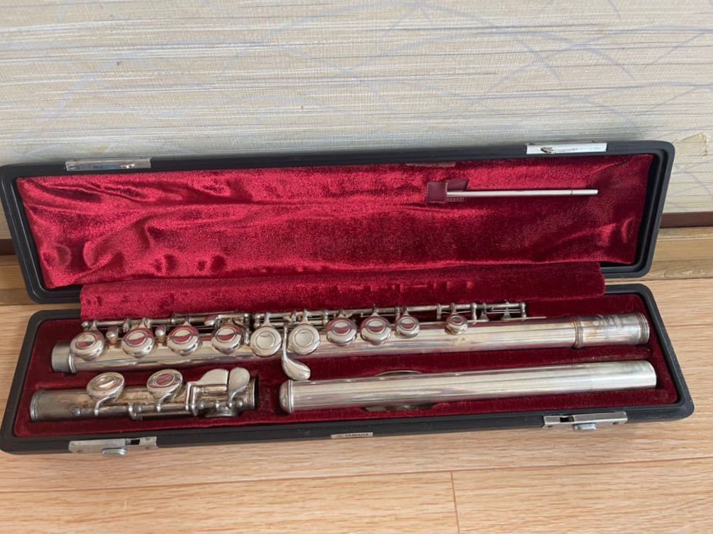 フルート ヤマハ YAMAHA 現状品 楽器、器材 YFL311 YFL-311 SILVER 銀