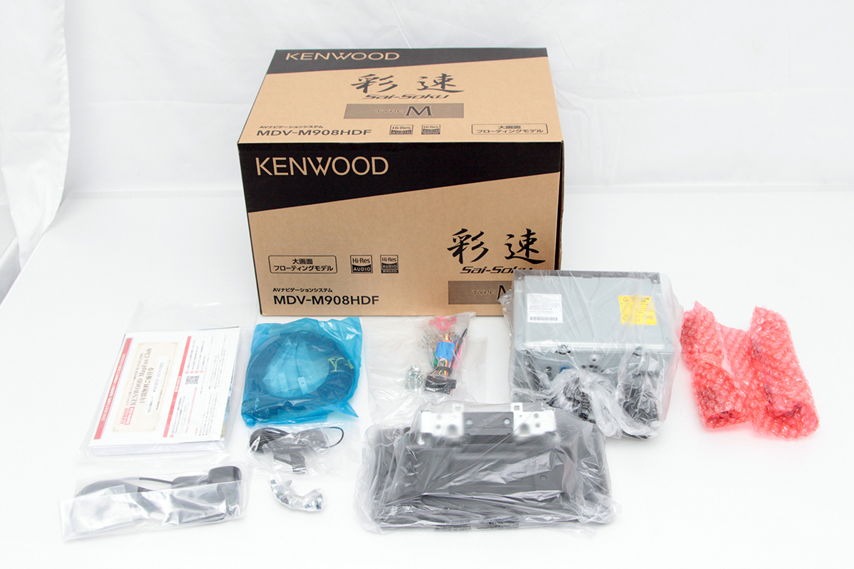 【低価，人気】 品｜ケンウッド MDV-M908HDF 彩速ナビ 9V型 フローティングモデル TYPE M 2021年製 &pi;S763-2I9(メモリーナビ)｜売買されたオークション情報、yahooの商品情報をアーカイブ公開 - オークファン メモリーナビ