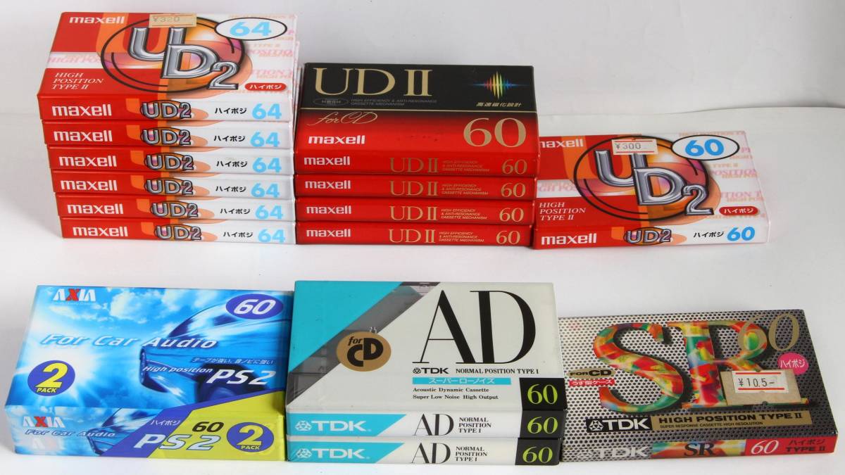 カセットテープ - : Yahoo!オークション ハイポジ」の落札相場 UR