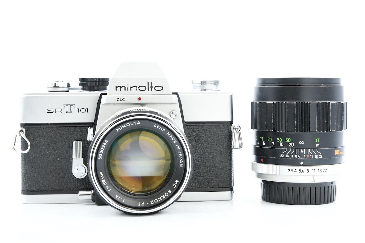 MC SRT101 MINOLTA ミノルタ 公式通販 ROKKOR-PF 55mm Yahoo