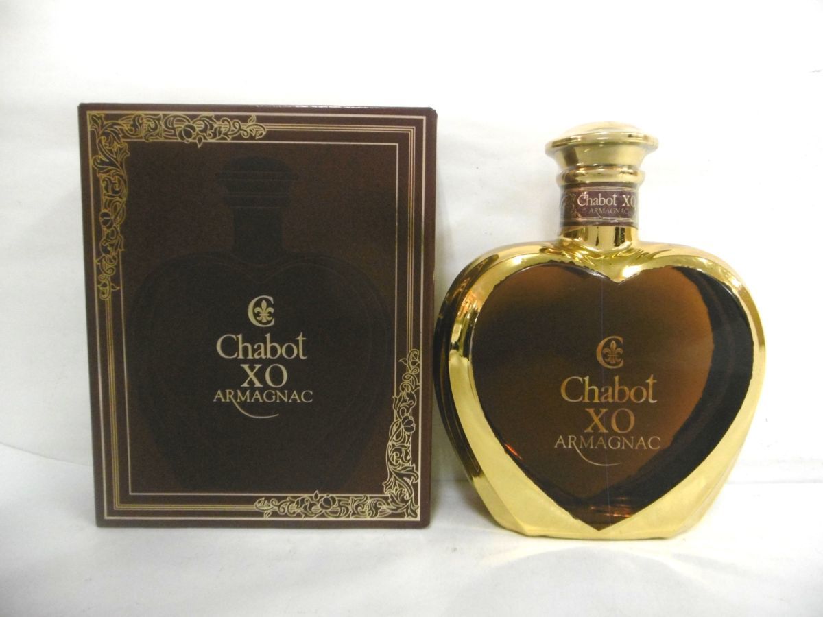 古酒 未開栓 Chabot シャボー XO ハートボトル ARMAGNAC