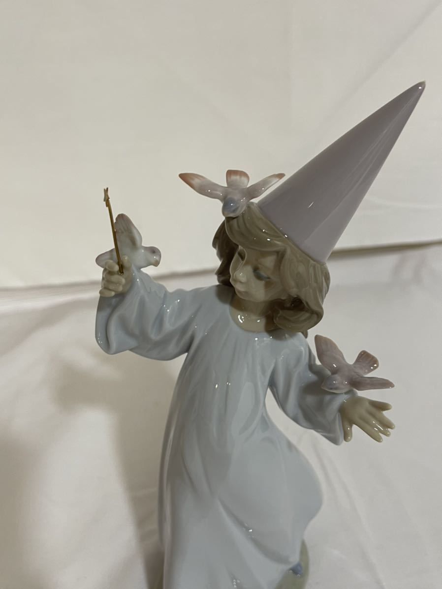 LLADRO/リヤドロ ♯6171 『魔法のおけいこ』 フィギュリン 陶器/少女