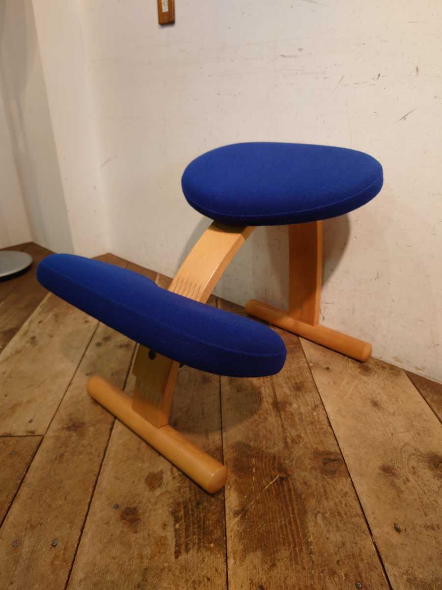 健康用品 Rybo Balans EASY ネイビーバランスチェア サカモトハウス リボ