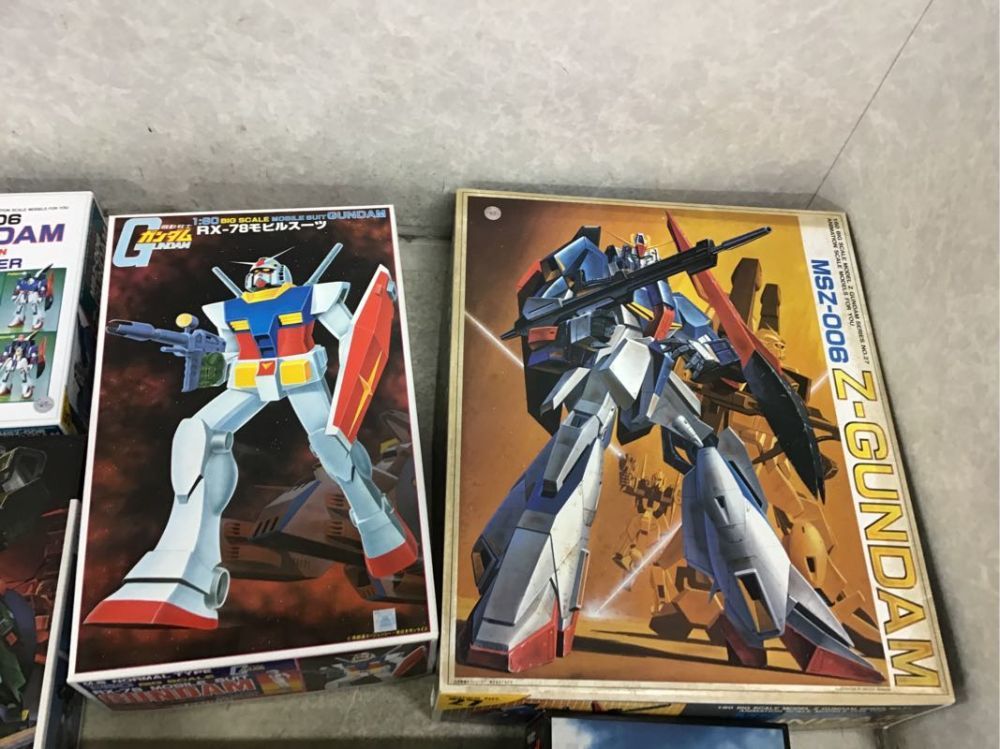 1円～ 同梱不可 ジャンク 1/60等 ゼータガンダム、プロトタイムドム