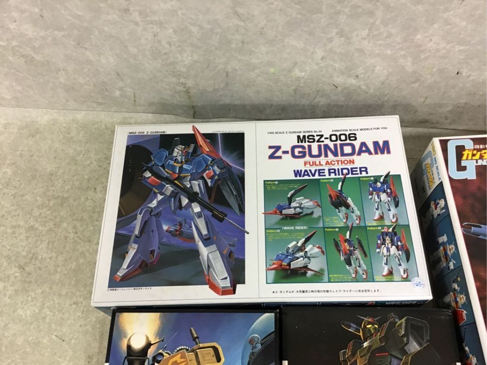 1円～ 同梱不可 ジャンク 1/60等 ゼータガンダム、プロトタイムドム