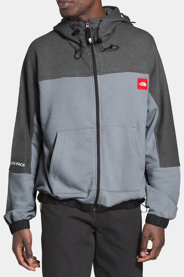 新作入荷，爆買い 正規品 USA限定 日本未発売 The North Face ノースフェイス 袖ロゴ刺繍入 フルジップパーカー フリースジャケット GRY/US-S(フリース)｜売買されたオークション情報、yahooの商品情報をアーカイブ公 男性用