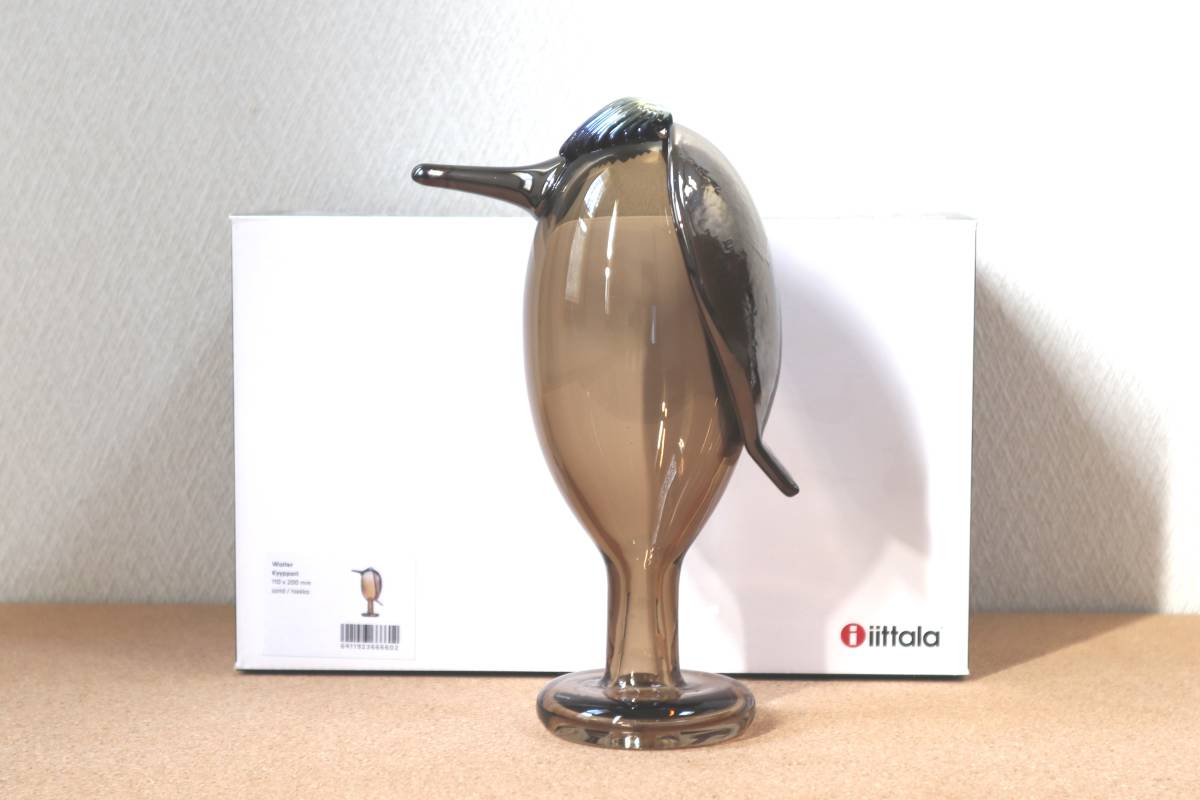 イッタラ　ウェイターサンド 箱入未使用☆Iittala Birdsイッタラ バード☆Waiterウェイター sand