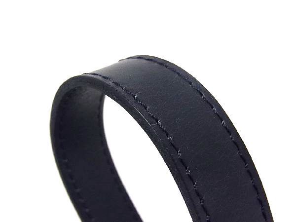 1円 ■美品■ Christian Dior クリスチャンディオール レザー G金具 ショルダーバッグ ポシェット 斜め掛け レディース ブラック系 S0656fN Christian アクセサリー Dior ビジネス ラインストーン クリスチャン・ディオール(か