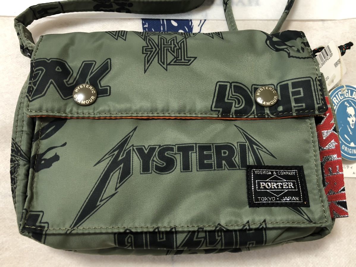 新品レア】PORTER × HYSTERIC GLAMOUR ショルダーポーチ ヒステリック 