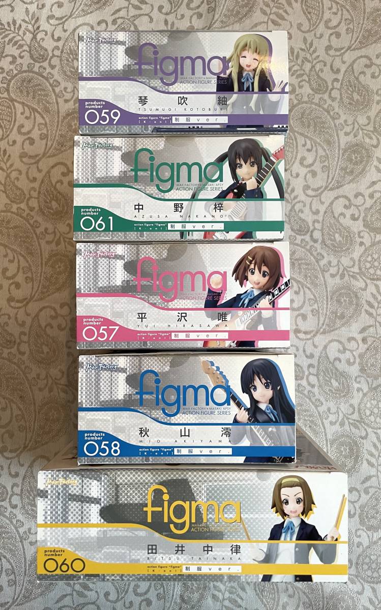 マックスファクトリー figma けいおん！ 5体セット 平沢唯 秋山澪