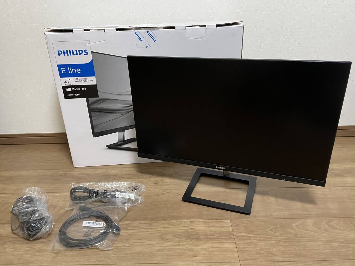 1円スタート PHILIPS モニターディスプレイ 271E1D/11 (27インチ/IPS