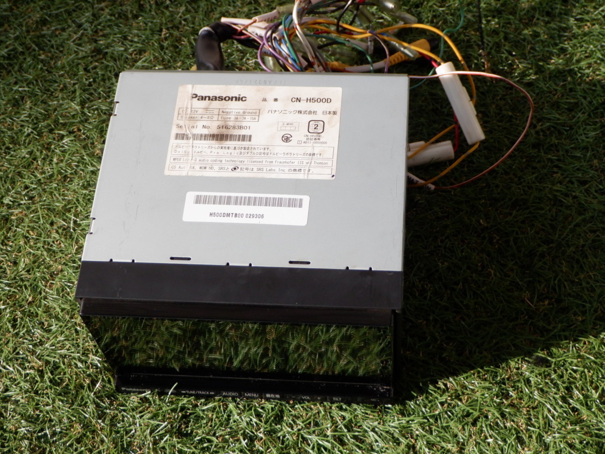 パナソニック ストラーダ CN-H500D CN-H500DFA CD⁄DVD パナソニック