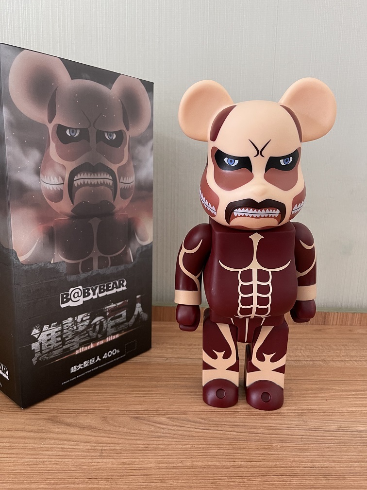 進撃の巨人 BE@RBRICK 400％ 鎧の巨人 ホビー 超大型巨人 ベアブリック 