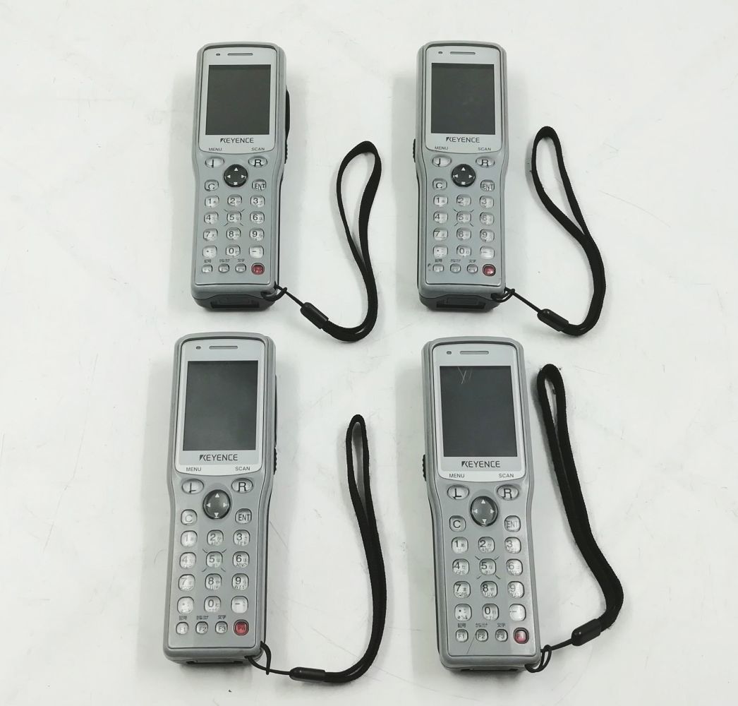  データ消去済み KEYENCE バーコードハンディターミナル BT-1000 x4台 セット 本体のみ バッテリー無し 簡易テストOK H21091426(バーコードリーダー)｜売買されたオークション情報、yahooの商品情報を バーコードリーダー