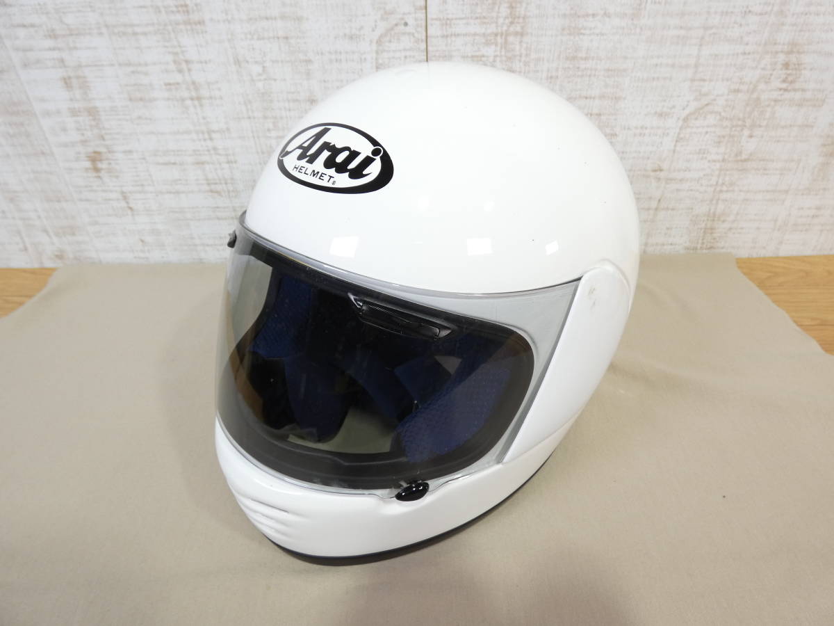 ☆(東-27) Arai アライ フルフェイスヘルメット Ur MONO3 Mサイズ 59 