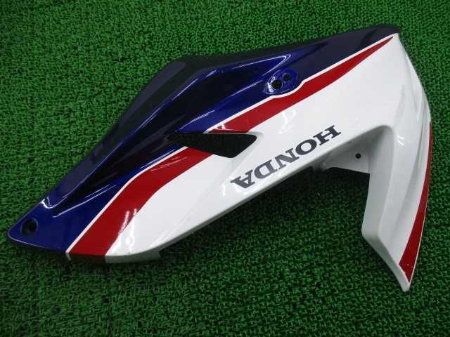 中古 ホンダ 純正 CB400SB アッパーカウル 純正左 白/青/赤 64231-MCEP