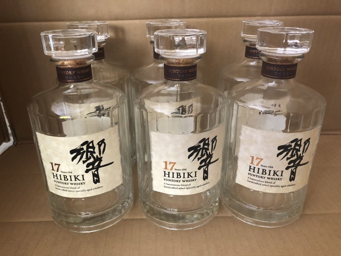 飲料・酒 サントリー 響 空瓶 6本セット