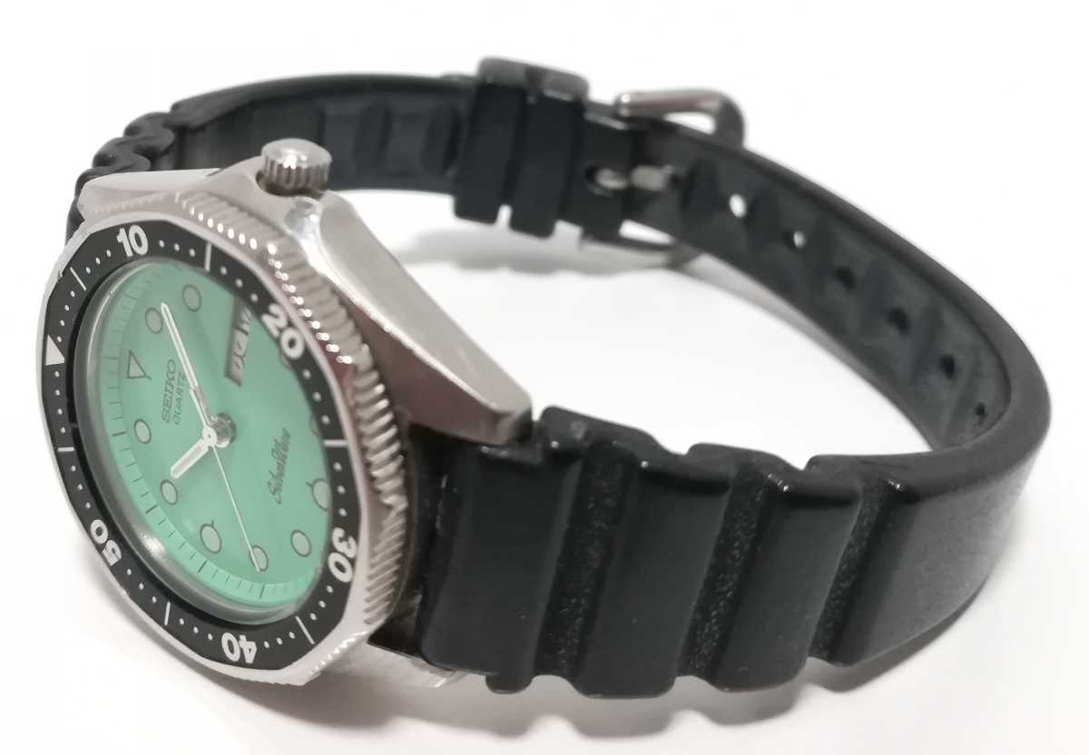 稼働品】SEIKO セイコー レディース クォーツ SILVER WAVE シルバー