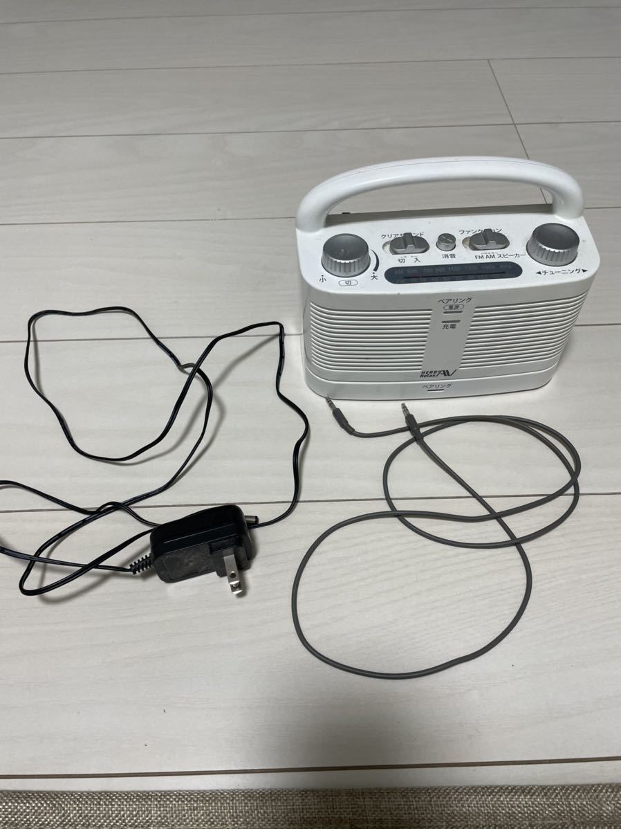 オーディオ機器 未使用 ハーブリラックス ワイヤレステレビ用