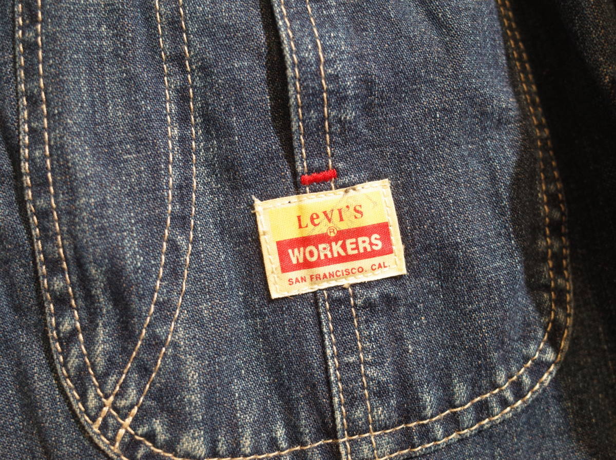 メンズ pb513 vintage 90s Levi's リーバイス 70742-12 WORKERS デニム