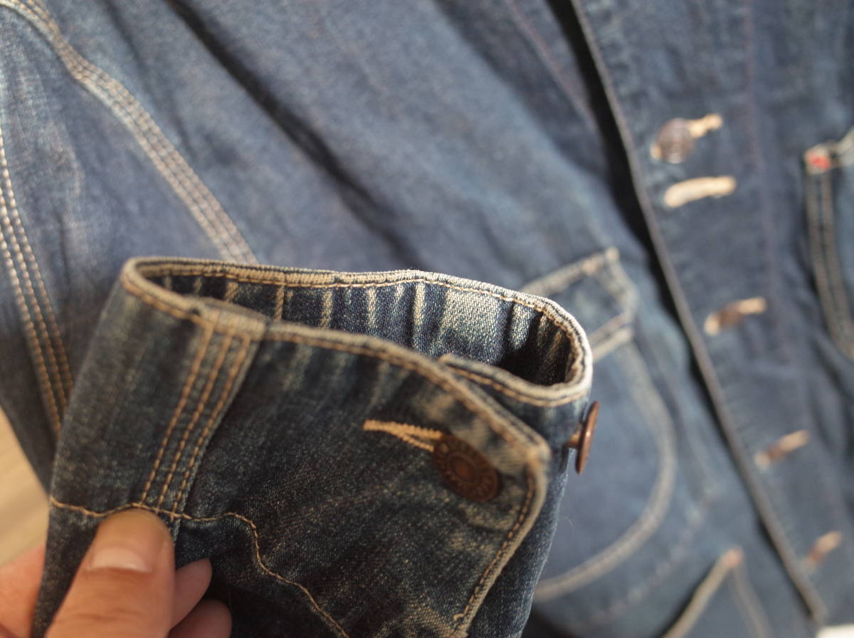メンズ pb513 vintage 90s Levi's リーバイス 70742-12 WORKERS デニム