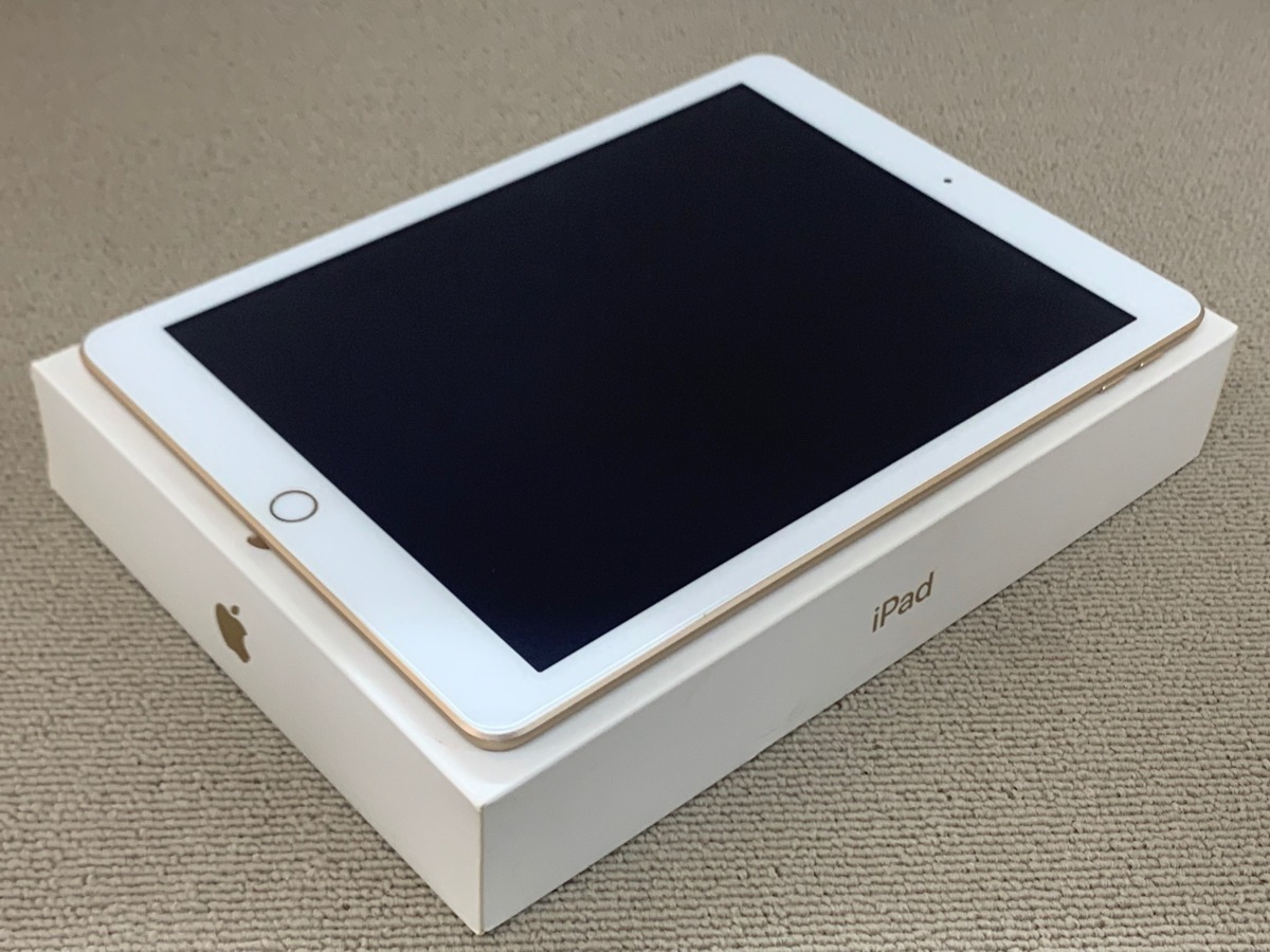 中古品 Apple アップル iPad 第5世代 Wi-Fi+Cellular 32GB ゴールド 
