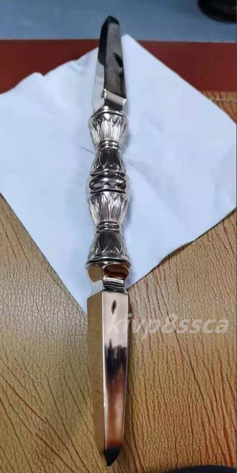 密教法 真言宗 仏具 81SHOP 宋式金剛杵 五鈷杵 大型 長さ23cm 密教