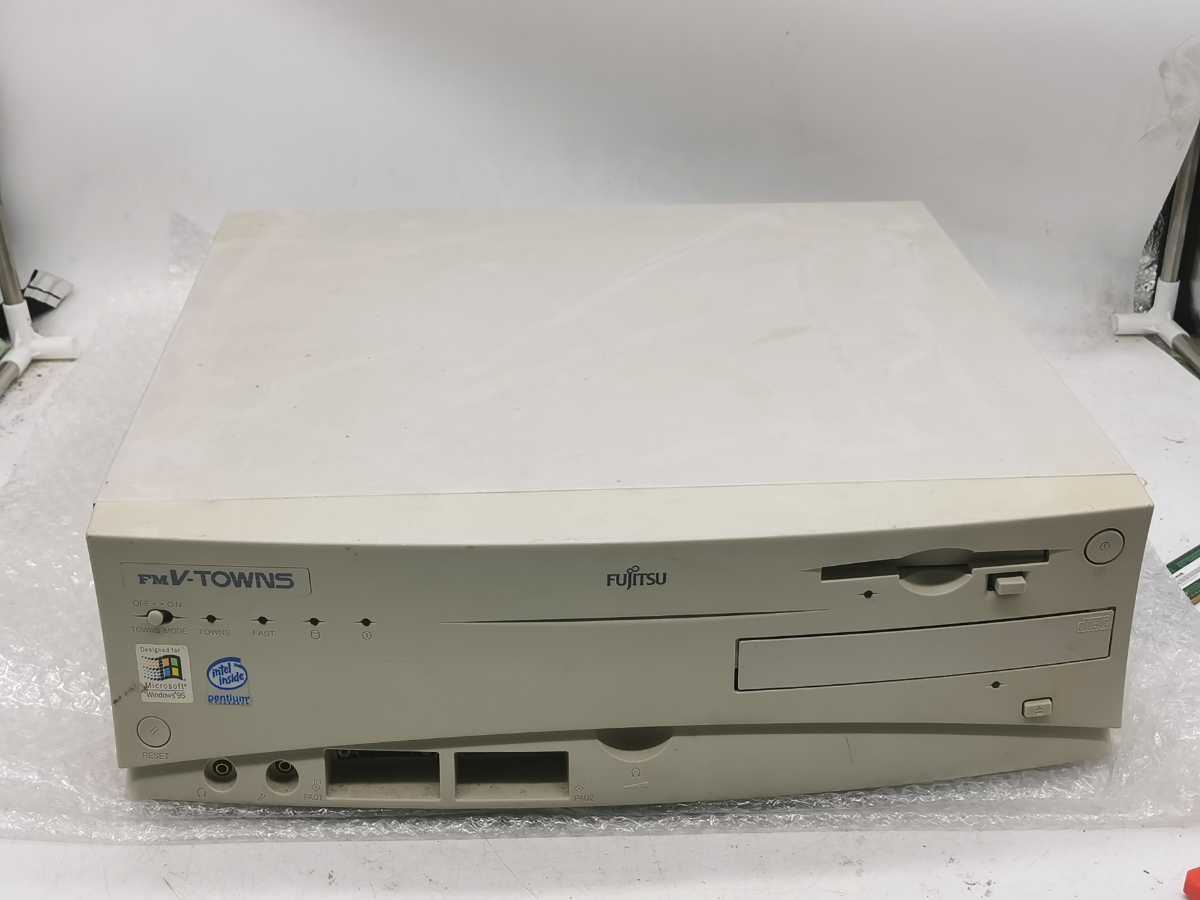 希少 FUJITSU FMVTS-BL24 FMV-TOWNS モデルSB本体 旧型PC ジャンク モニター出力できました
