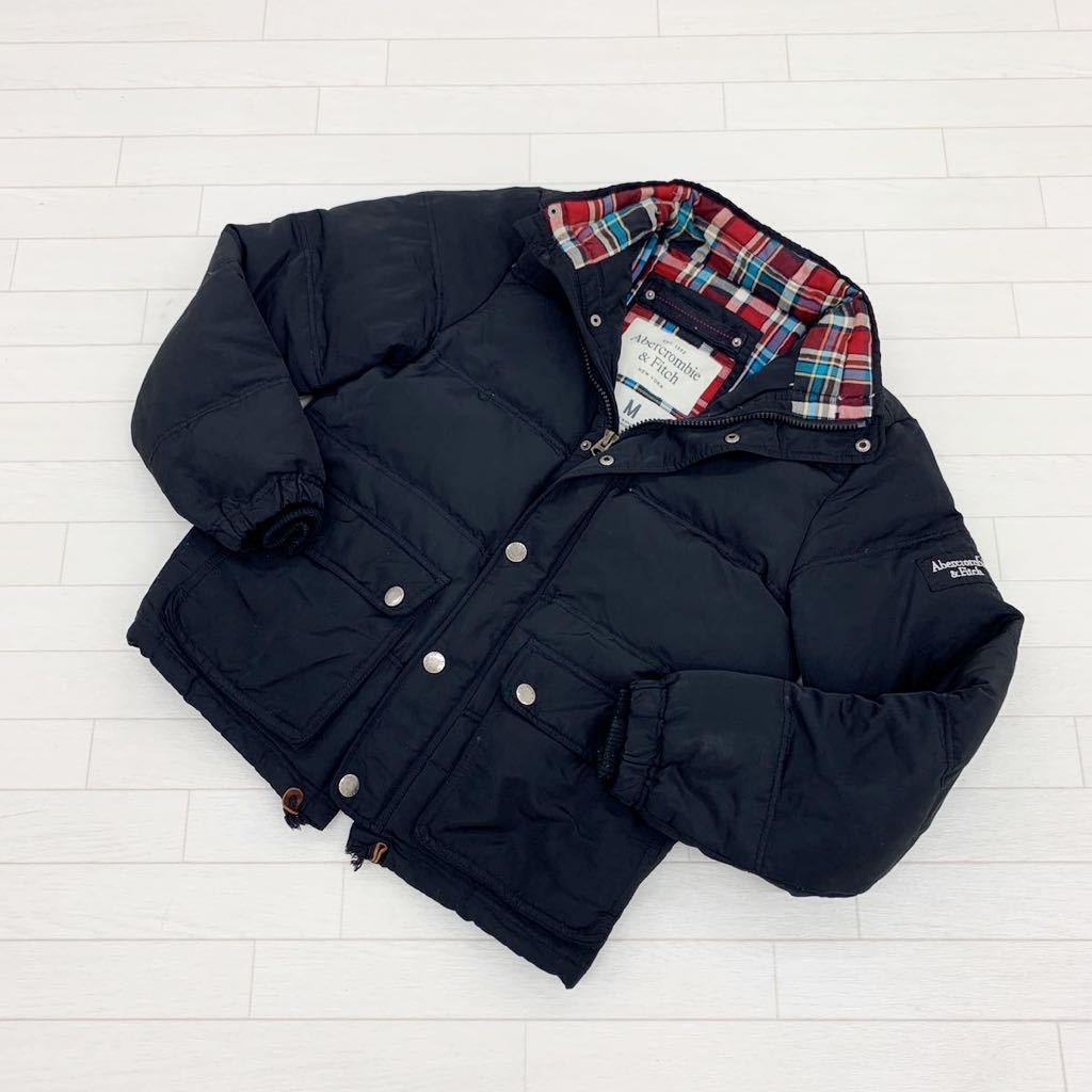 57 Abercrombie Fitch アバクロンビー フィッチ アバクロ ダウンジャケット アウター トップス ブラック 腕ロゴ メンズ サイズm トップス 売買されたオークション情報 Yahooの商品情報をアーカイブ公開 オークファン Aucfan Com