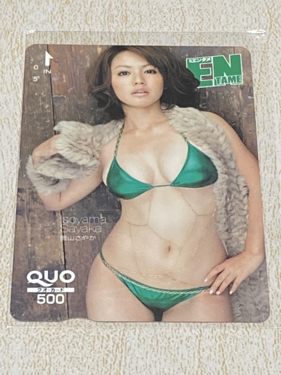 【送料無料，SALE】 磯山さやか QUOカード 水着 グラビアアイドル 非売品 クオカード 500(クオカード)｜売買されたオークション情報、yahooの商品情報をアーカイブ公開 - オークファン クオカード