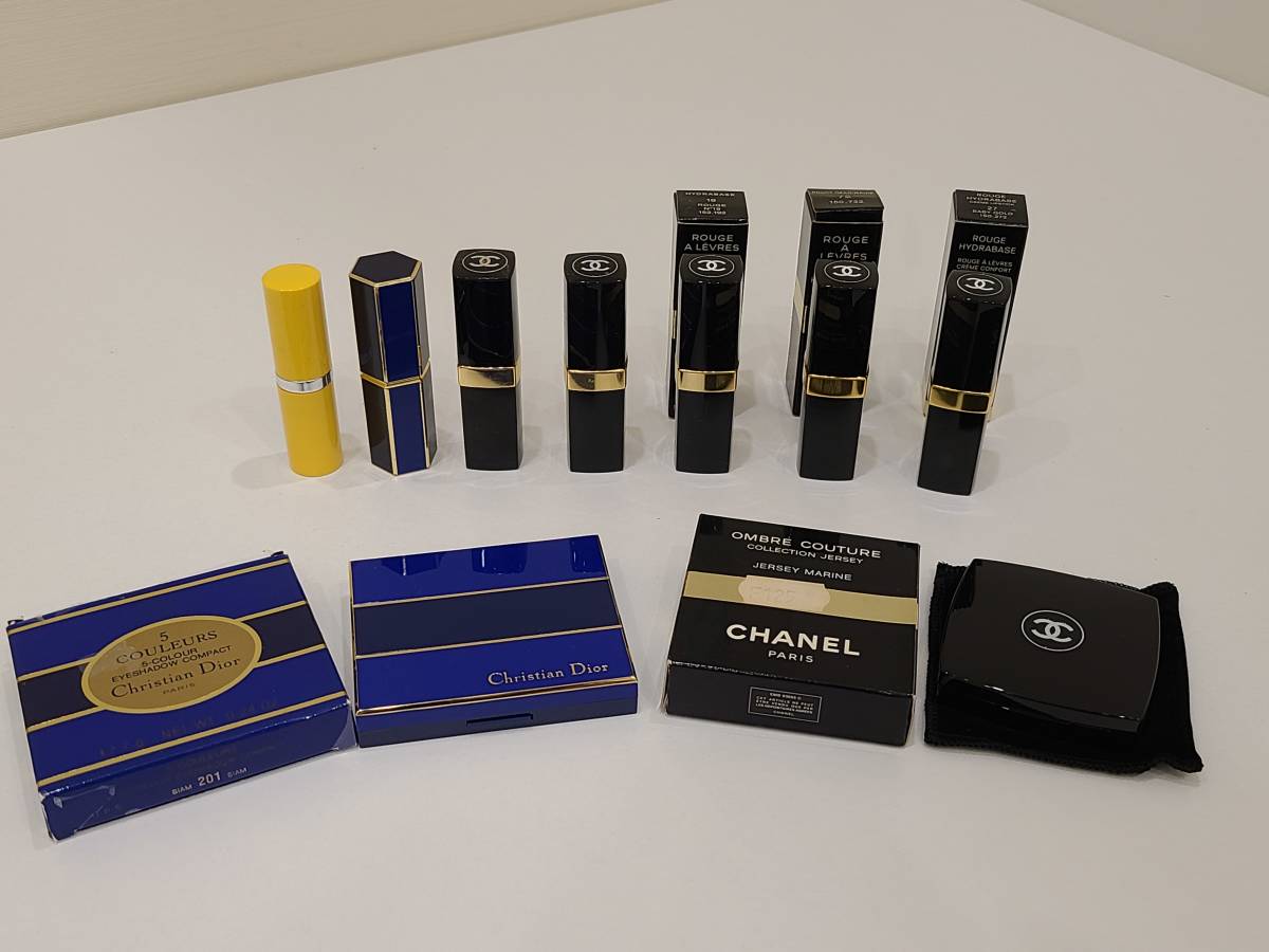 CHANEL アイシャドウ DIOR 口紅 チーク シャネル Dior リップ THREE 