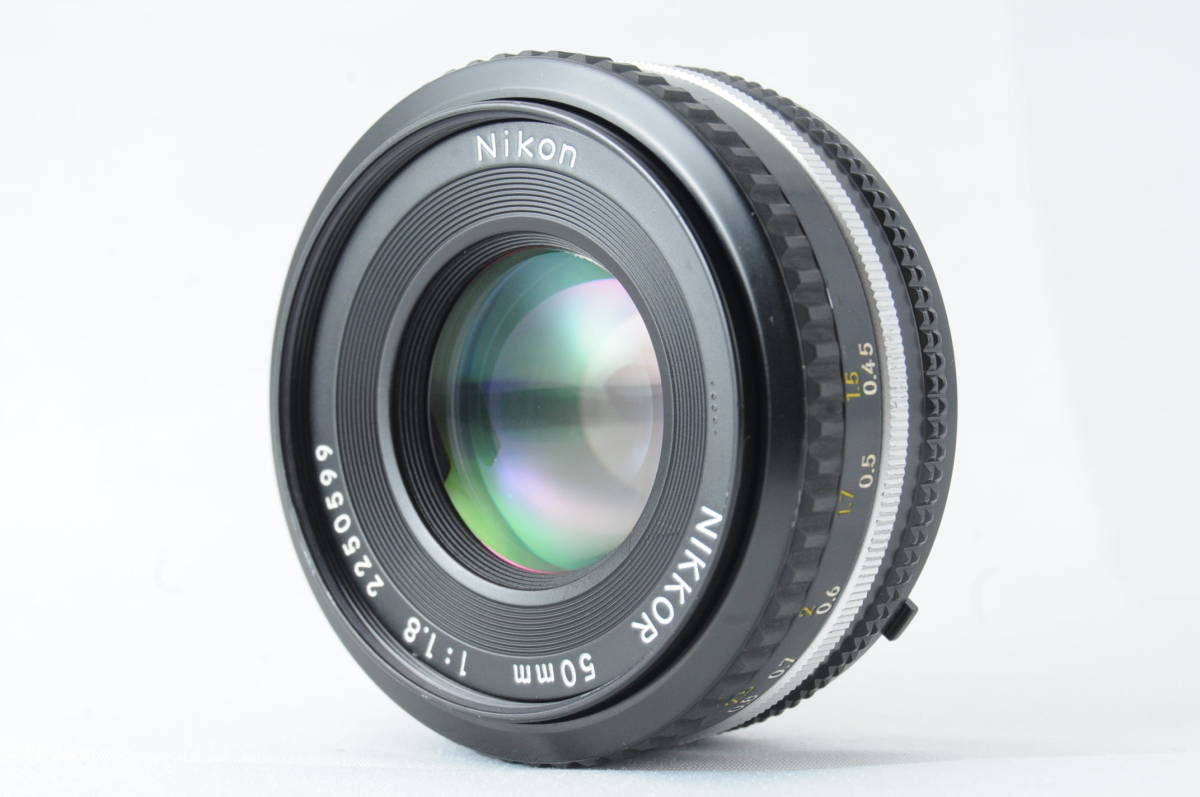 ☆超美品☆ Nikon ニコン NIKKOR 50mm F1.8 Ai-s クリアな光学系