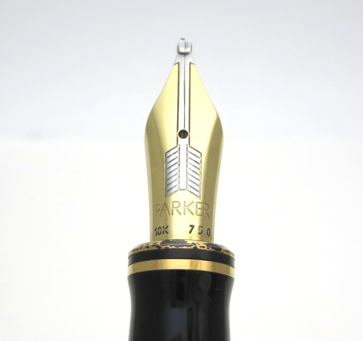 万年筆 PARKER パーカー DUOFOLD ペン先 18K 750 刻印有 万年筆 PARKER