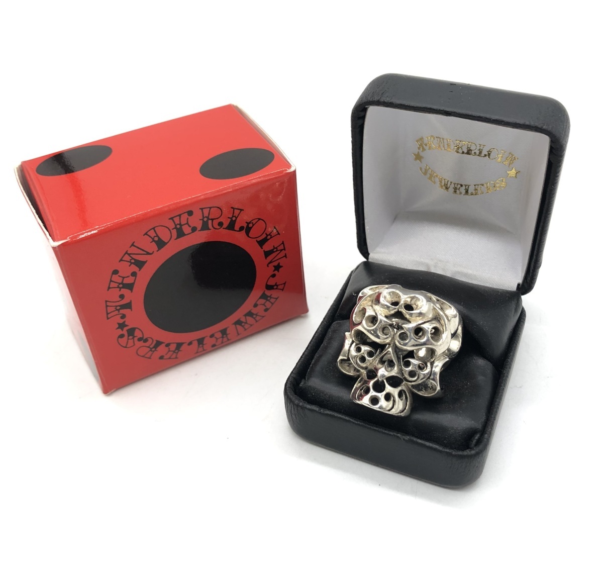 TENDERLOIN/テンダーロイン SKULL Ring/ボルネオ スカルリング SILVER 