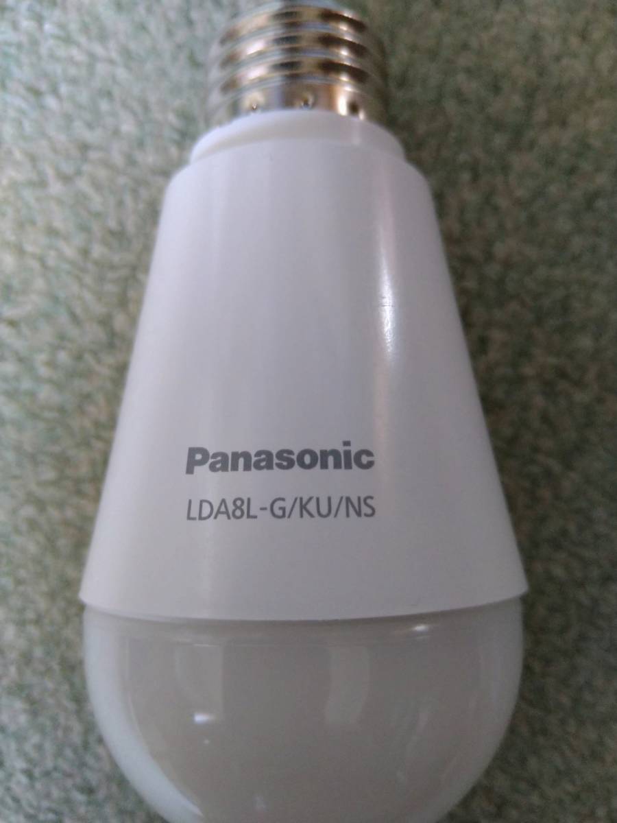 【中古】2020年7月購入/Panasonic(パナソニック)/LED電球ひとセンサタイプ(電球色)/LDA8LGKUNS/電球60形相当/E26/高性能センサ『NaPiOn』_3