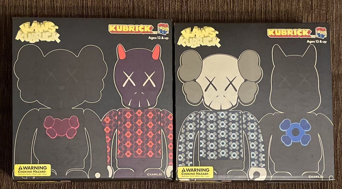 KAWS カウズ x MEDICOM TOY KUBRICK BOXセット メディコムトイ キューブリック BUSSTOP付 SET1 &SET2 undercover