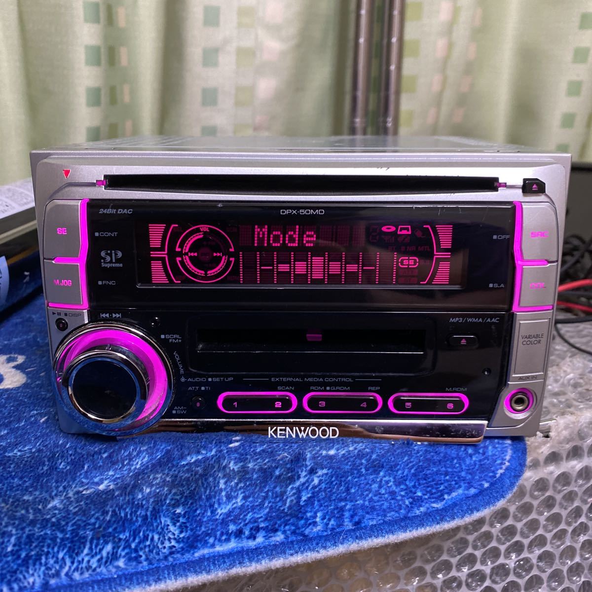 KENWOOD CD/MDプレーヤー　DPX-50MD AUX _1