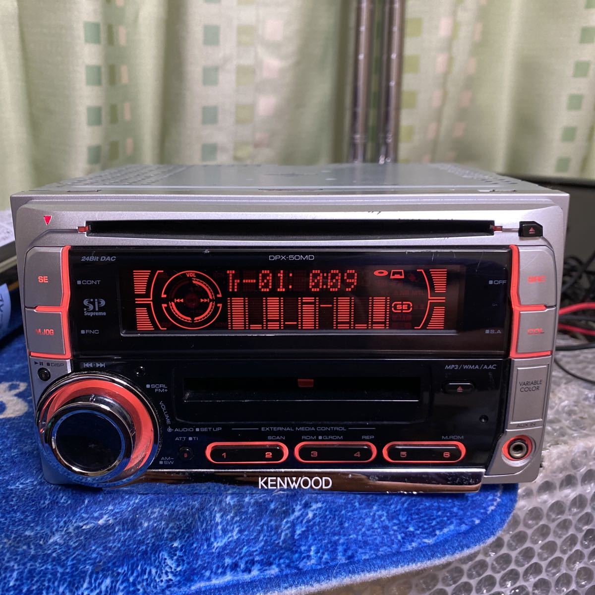 KENWOOD CD/MDプレーヤー　DPX-50MD AUX _2