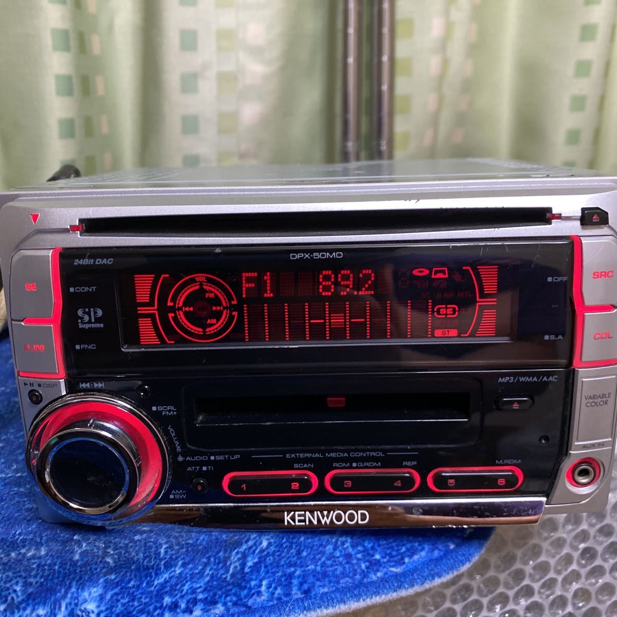 KENWOOD CD/MDプレーヤー　DPX-50MD AUX _4