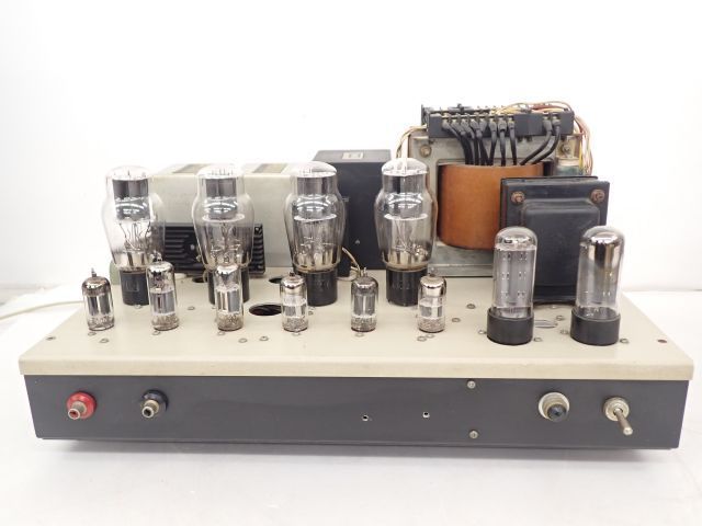 部品取り】自作真空管アンプ TANGO MC-3-350D/LUX OY-14 使用 ジャンク