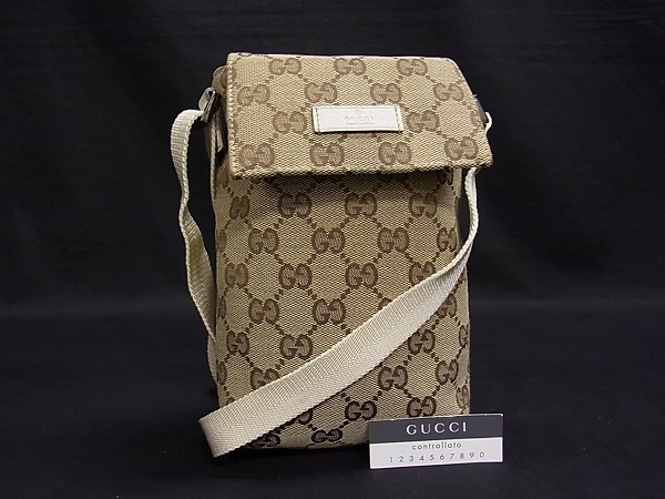 グッチ GUCCI GUCCIグッチ『GGキャンバス GG 0 GGキャンバス ボディ 