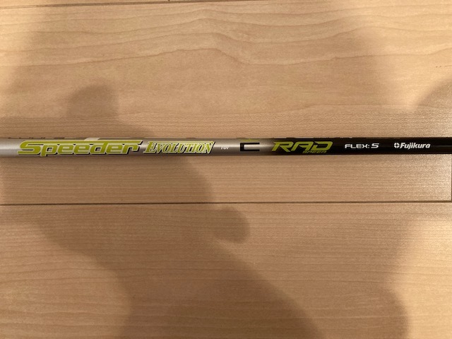 【定番人気，本物保証】 1円~ ほぼ コブラ ドライバー純製 Speeder Evolution for C RAD Arccos Caddieグリップ付き(フレックス S)｜売買されたオークション情報、yahooの商品情報をアーカイブ公開 - オークファン 男性右きき用