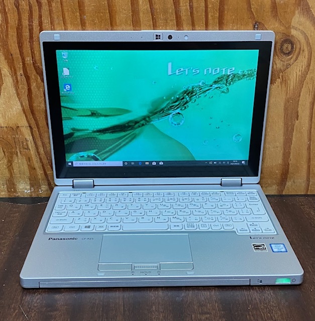 超高速 Panasonic Let's Note CF-RZ5/Core m5-6Y57/メモリ4GB/SSD128GB