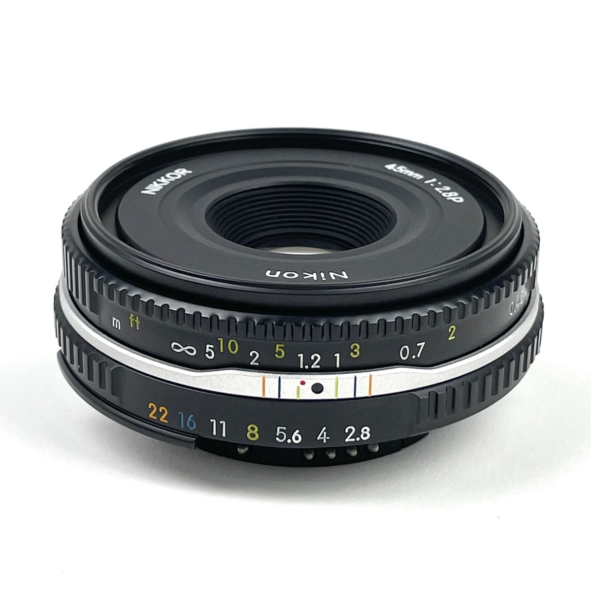 45mm F2.8P Nikkor Nikon Ai ニコン AI | シルバー NIKKOR - : Ai-S 