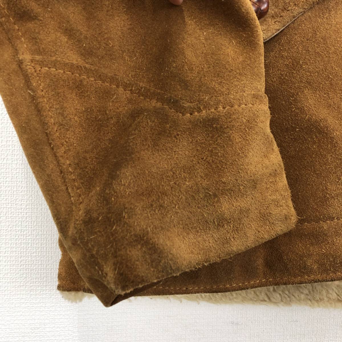 裏ボア WESTERN ショット スウェードレザー 0 古着の販売 Schott ショット 359 スウェード ランチコート レザー ランチャー 38 10089622