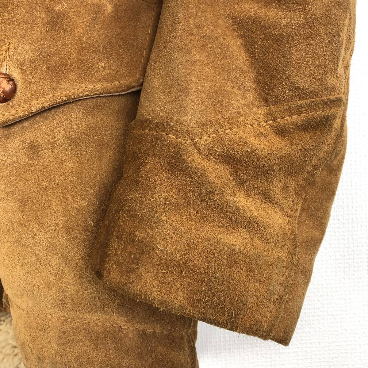 裏ボア WESTERN ショット スウェードレザー 0 古着の販売 Schott ショット 359 スウェード ランチコート レザー ランチャー 38 10089622