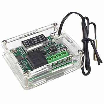 waves ケース付き サーモスタット DC 12V 温度 熱センサ スイッチ -50～110℃ XH-W1209_1