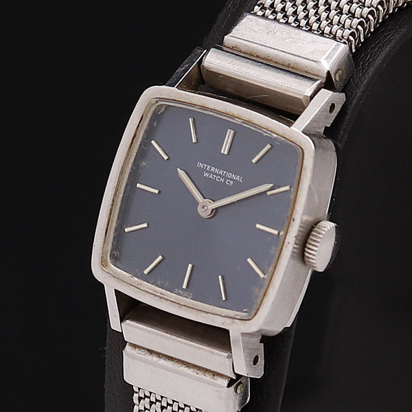 IWC 1円 Yahoo!オークション オールドインター スクエア型ケース 