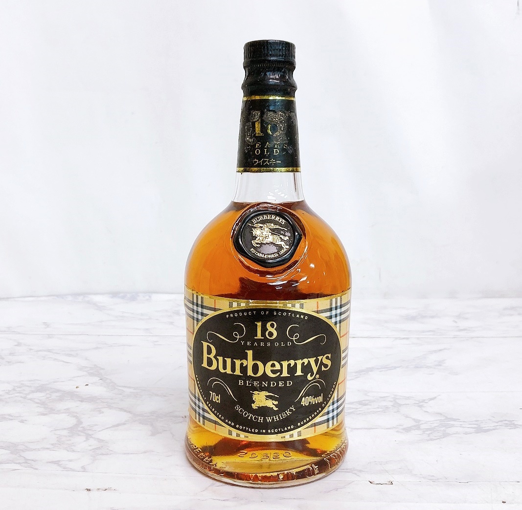 Burberrys 18年 ウイスキー 旧ボトル 70cl 未開栓 古酒 18年